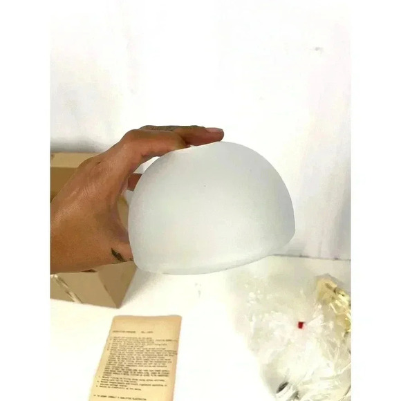 Frosted Glass Wall Lighting Fixture 5609 OPEN BOX Keller Italian Italisa Series - Picture 11 of 13